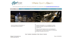 Desktop Screenshot of newtypetranslations.com